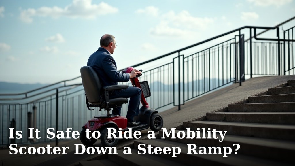 Is It Safe to Ride a Mobility Scooter Down a Steep Ramp?