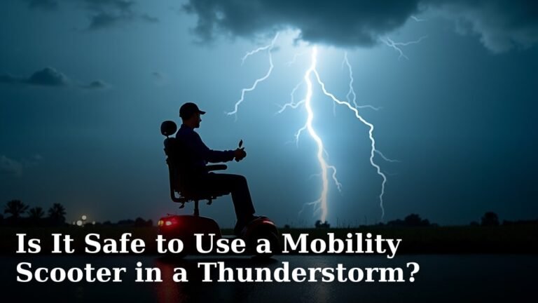 Is It Safe to Use a Mobility Scooter in a Thunderstorm?