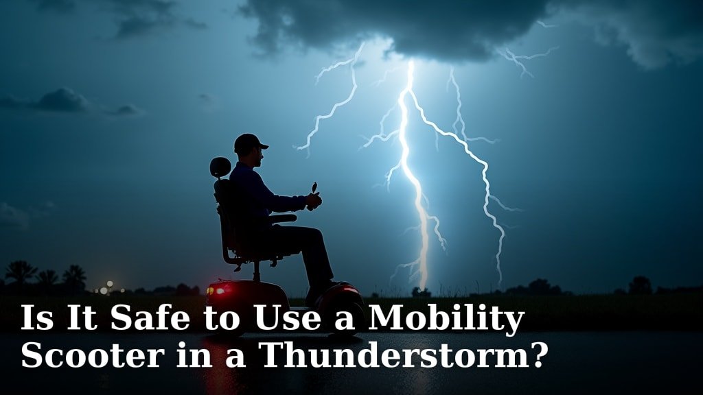 Is It Safe to Use a Mobility Scooter in a Thunderstorm?