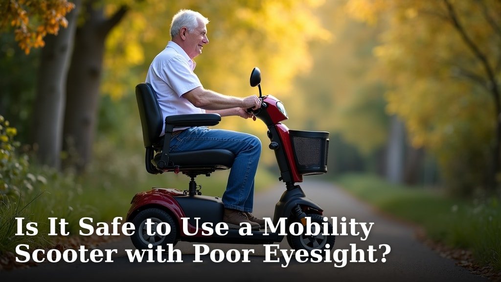 Is It Safe to Use a Mobility Scooter with Poor Eyesight?