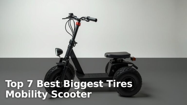 Top 7 Best Biggest Tires Mobility Scooter