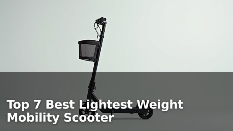 Top 7 Best Lightest Weight Mobility Scooter