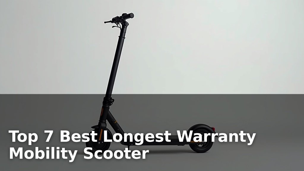 Top 7 Best Longest Warranty Mobility Scooter