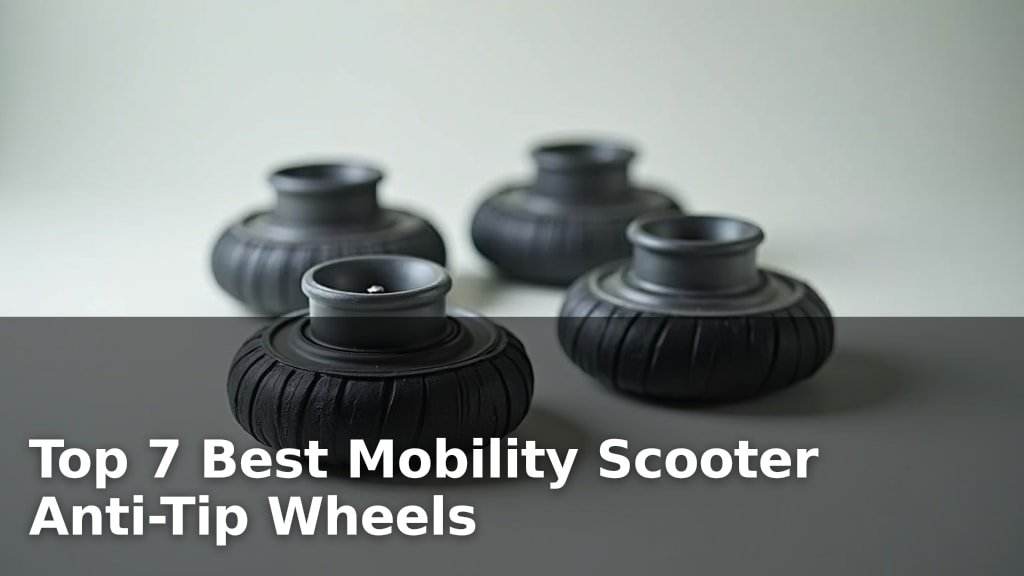Top 7 Best Mobility Scooter Anti-Tip Wheels