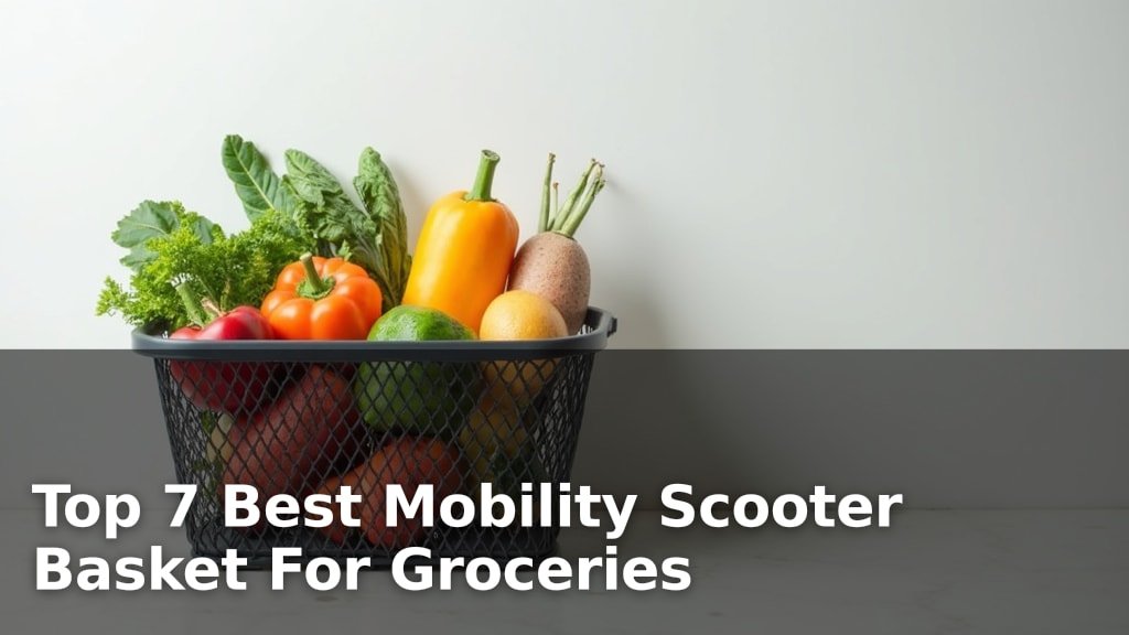 Top 7 Best Mobility Scooter Basket For Groceries