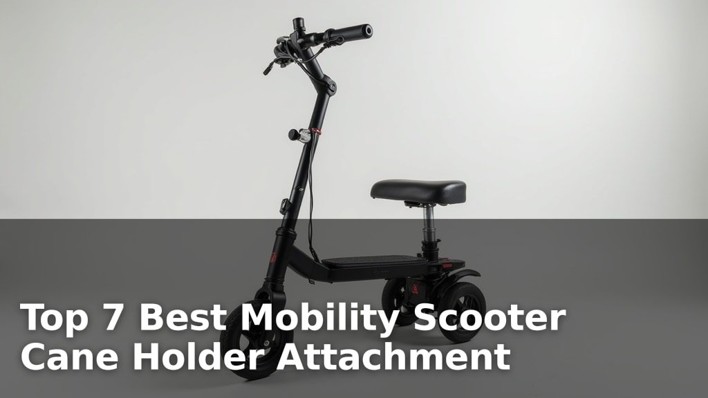 Top 7 Best Mobility Scooter Cane Holder Attachment