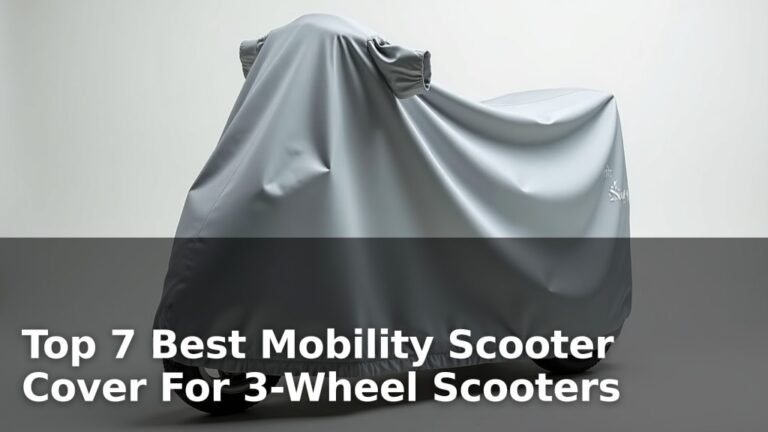 Top 7 Best Mobility Scooter Cover For 3-Wheel Scooters