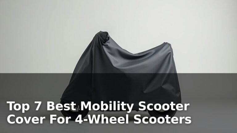 Top 7 Best Mobility Scooter Cover For 4-Wheel Scooters