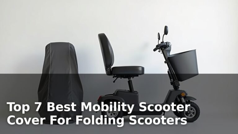 Top 7 Best Mobility Scooter Cover For Folding Scooters