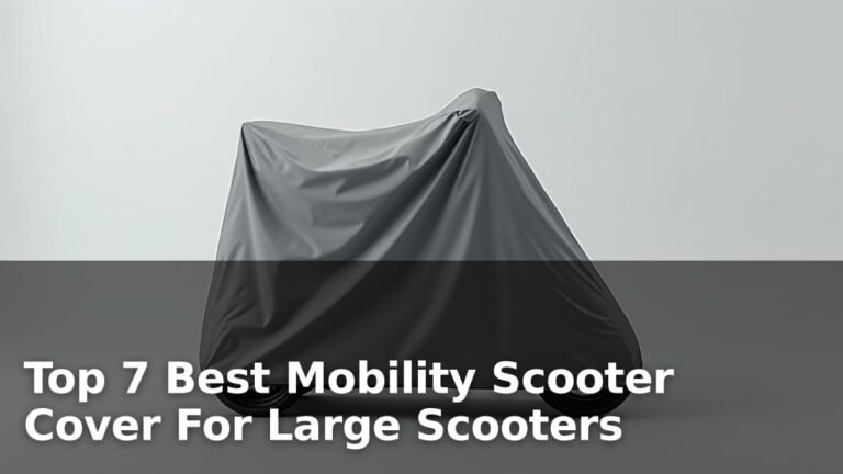 Top 7 Best Mobility Scooter Cover For Large Scooters