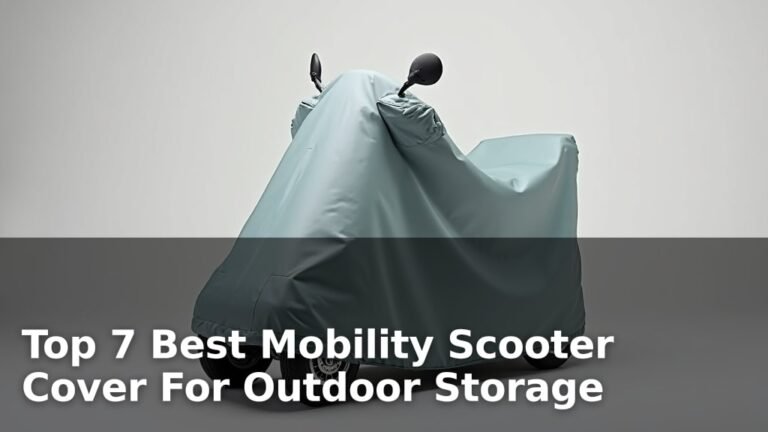 Top 7 Best Mobility Scooter Cover For Outdoor Storage