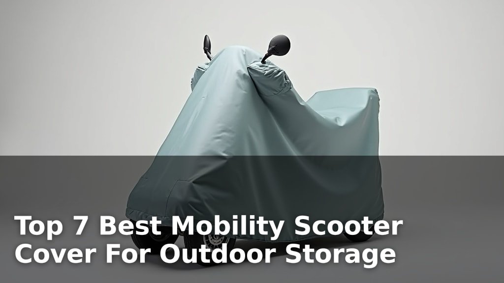 Top 7 Best Mobility Scooter Cover For Outdoor Storage