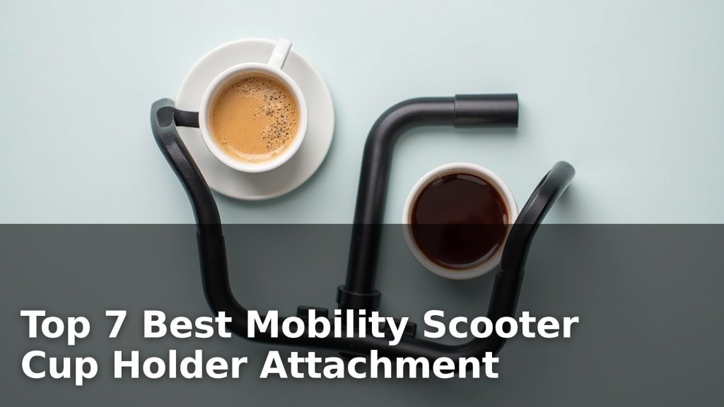 Top 7 Best Mobility Scooter Cup Holder Attachment