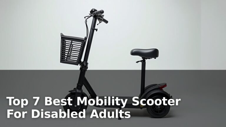 Top 7 Best Mobility Scooter For Disabled Adults