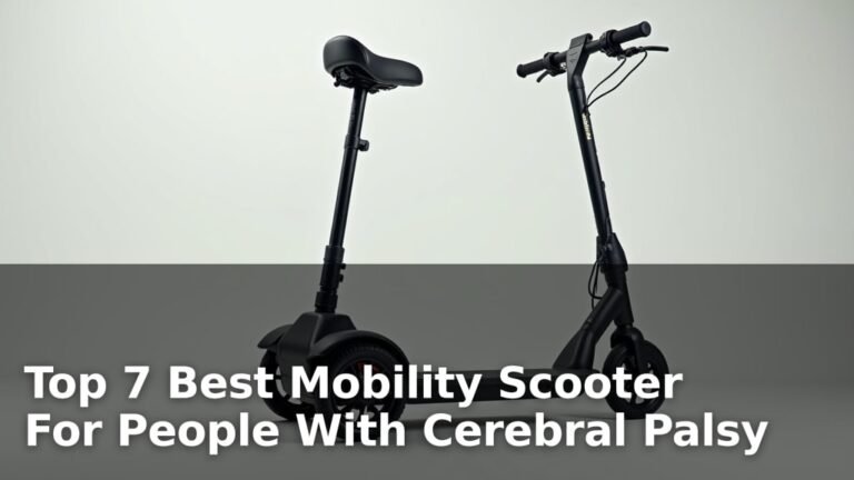 Top 7 Best Mobility Scooter For People With Cerebral Palsy