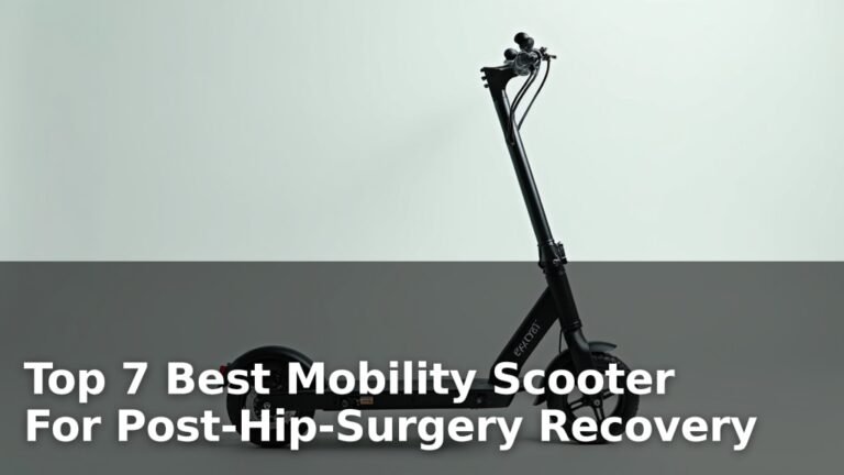 Top 7 Best Mobility Scooter For Post-Hip-Surgery Recovery