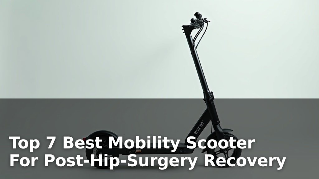 Top 7 Best Mobility Scooter For Post-Hip-Surgery Recovery