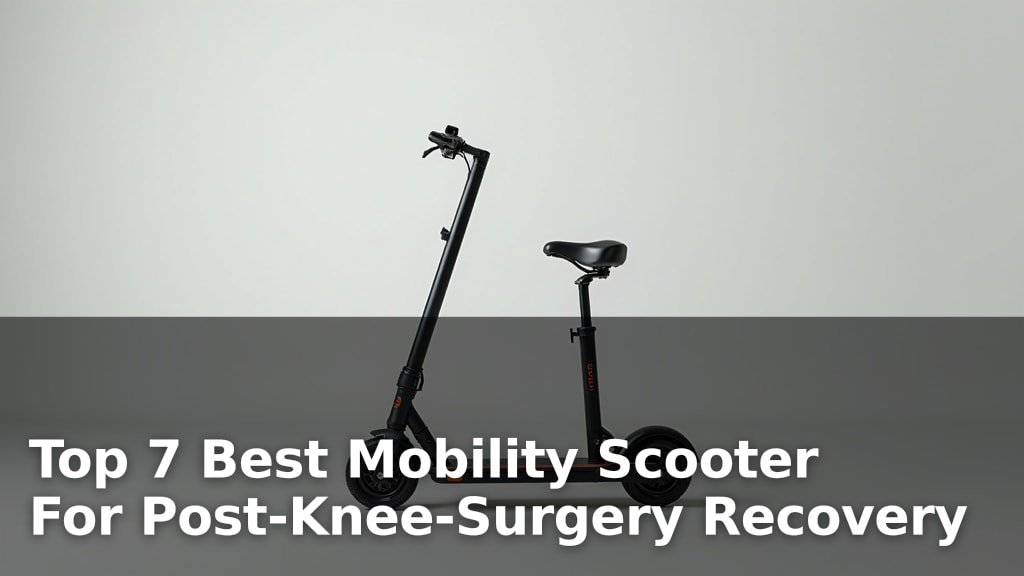 Top 7 Best Mobility Scooter For Post-Knee-Surgery Recovery