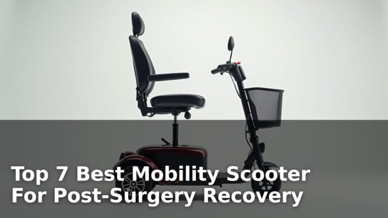 Top 7 Best Mobility Scooter For Post-Surgery Recovery