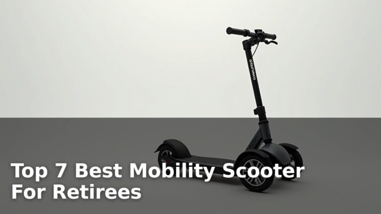 Top 7 Best Mobility Scooter For Retirees