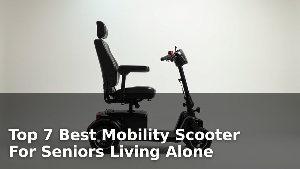 Top 7 Best Mobility Scooter For Seniors Living Alone