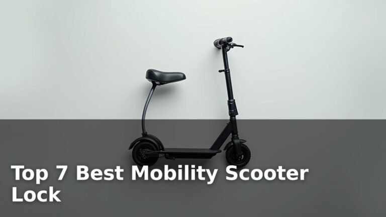 Top 7 Best Mobility Scooter Lock