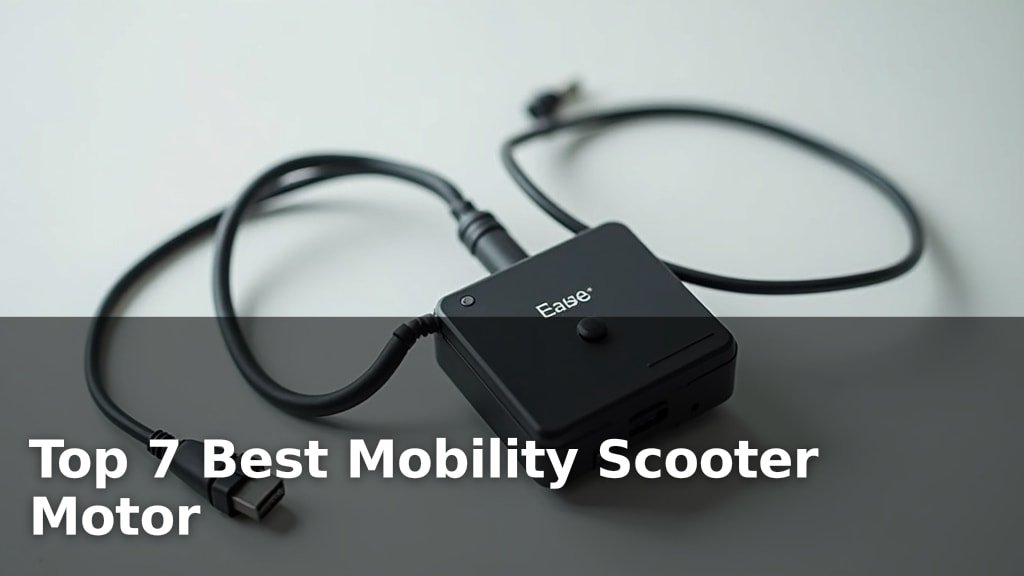 Top 7 Best Mobility Scooter Motor
