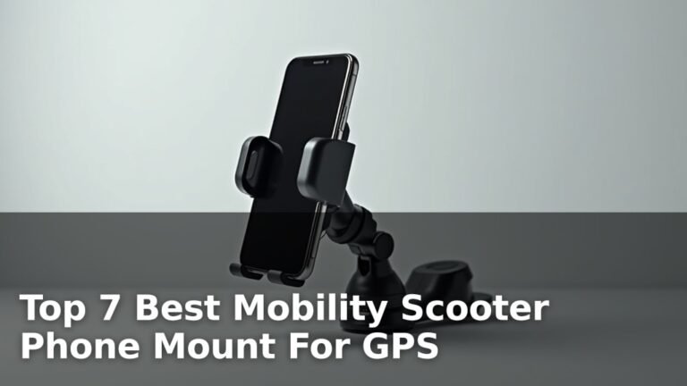 Top 7 Best Mobility Scooter Phone Mount For GPS