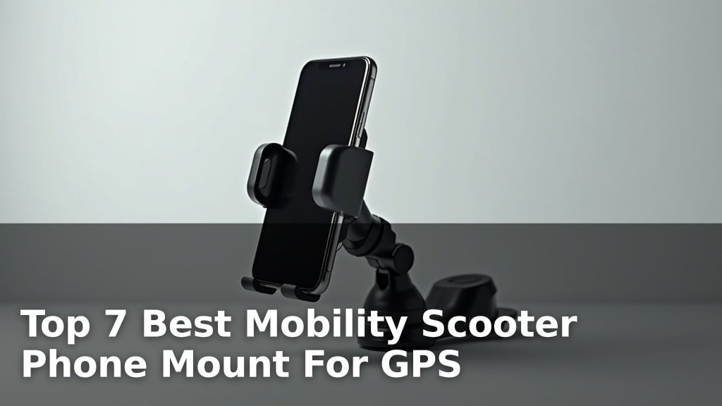 Top 7 Best Mobility Scooter Phone Mount For GPS