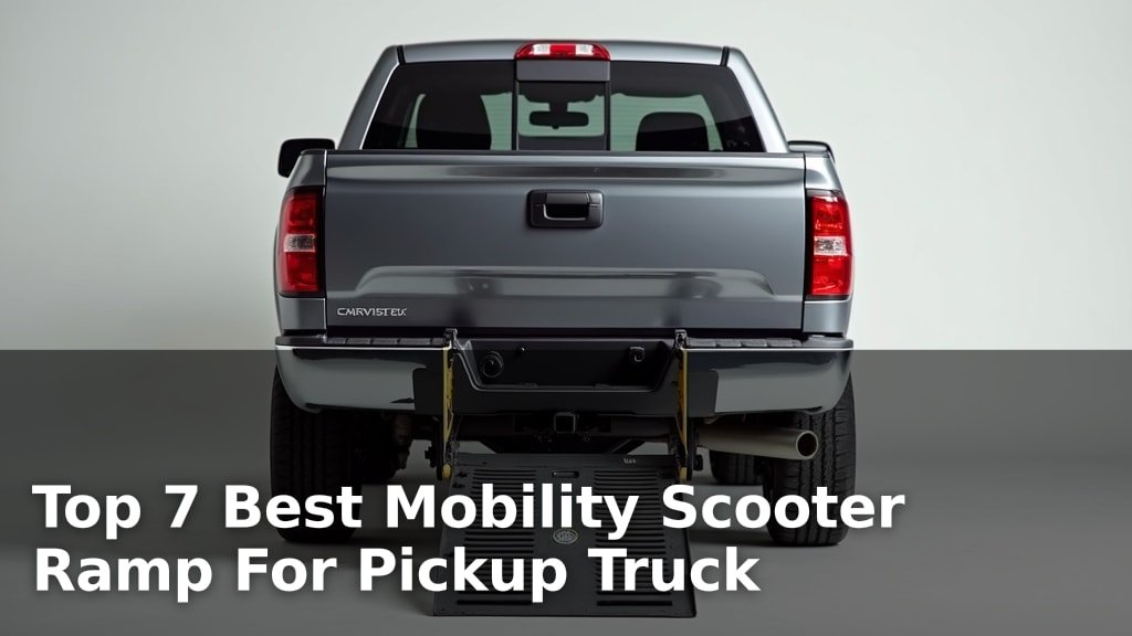 Top 7 Best Mobility Scooter Ramp For Pickup Truck