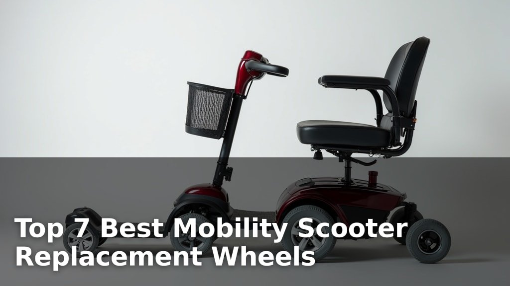 Top 7 Best Mobility Scooter Replacement Wheels