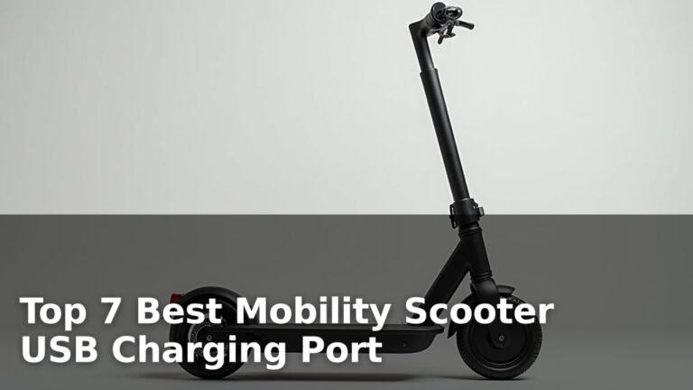 Top 7 Best Mobility Scooter USB Charging Port