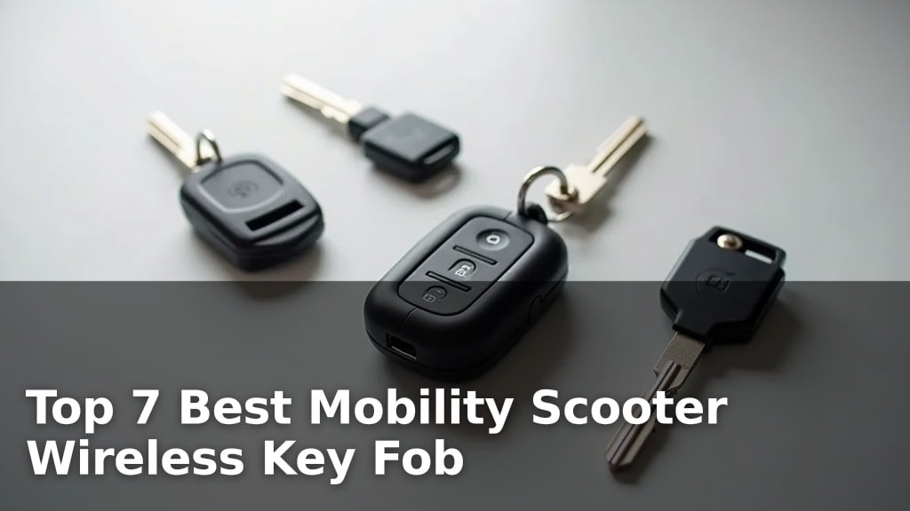 Top 7 Best Mobility Scooter Wireless Key Fob