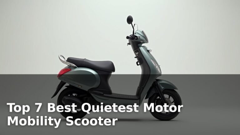 Top 7 Best Quietest Motor Mobility Scooter