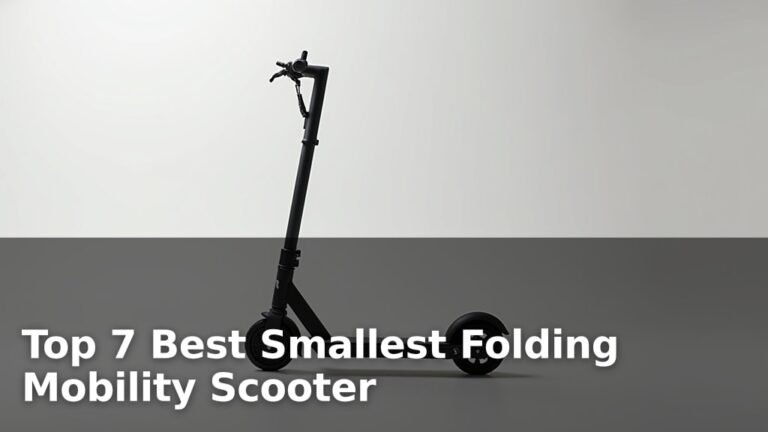 Top 7 Best Smallest Folding Mobility Scooter