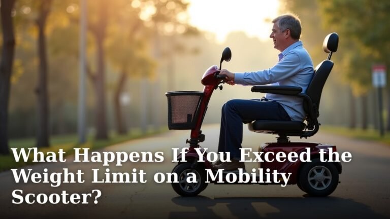 What Happens If You Exceed the Weight Limit on a Mobility Scooter?