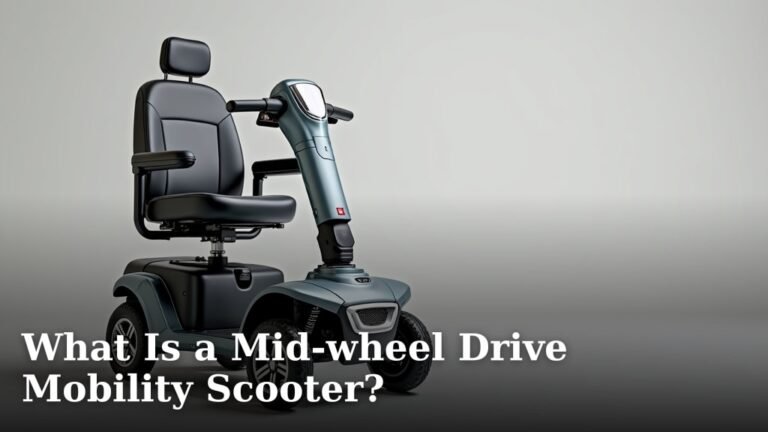 What Is a Mid-wheel Drive Mobility Scooter?