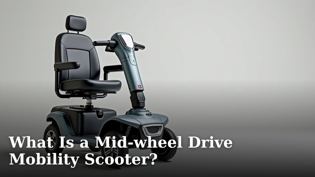 What Is a Mid-wheel Drive Mobility Scooter?