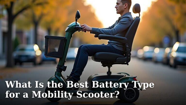 What Is the Best Battery Type for a Mobility Scooter?