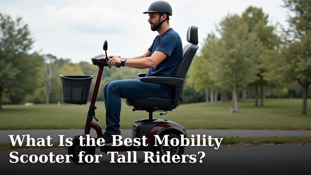 What Is the Best Mobility Scooter for Tall Riders?