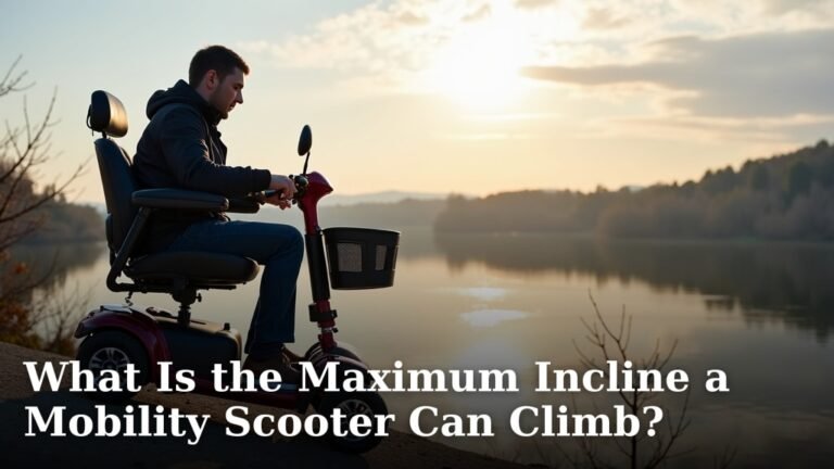 What Is the Maximum Incline a Mobility Scooter Can Climb?
