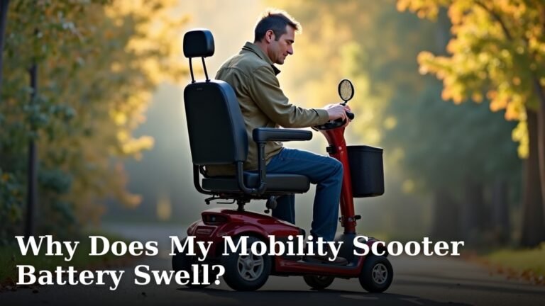 Why Does My Mobility Scooter Battery Swell?