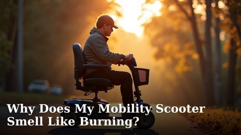 Why Does My Mobility Scooter Smell Like Burning?