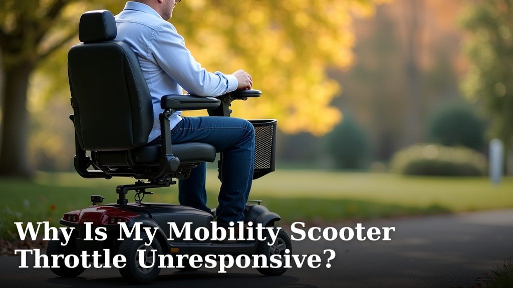 Why Is My Mobility Scooter Throttle Unresponsive?
