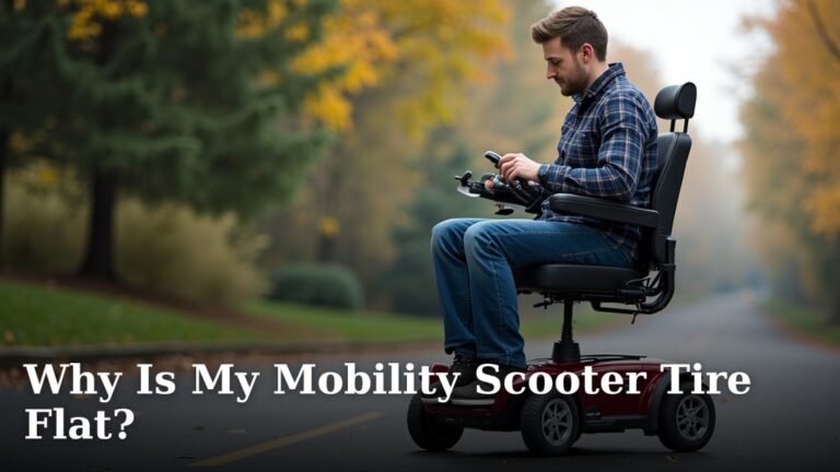 Why Is My Mobility Scooter Tire Flat?