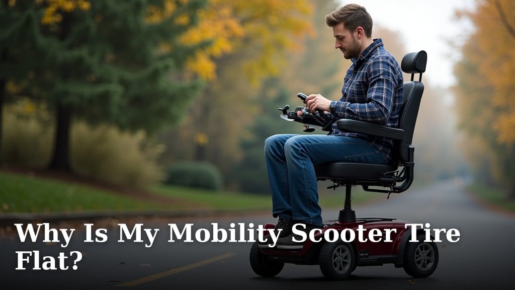 Why Is My Mobility Scooter Tire Flat?